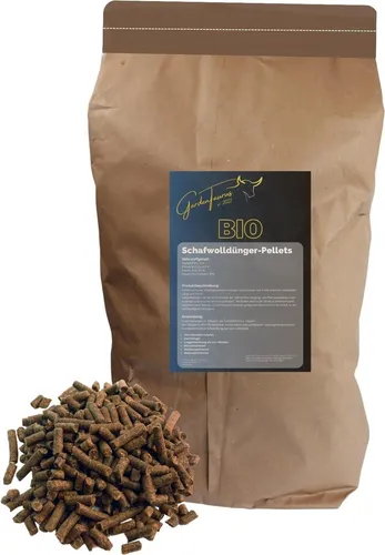 GardenTaurus® Schafwolldünger-Pellets Naturdünger aus Deutschland 5kg