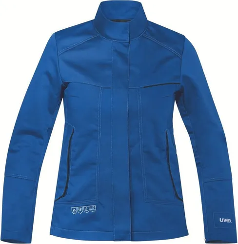 Uvex Funktionsjacke Suxxeed Multifunction 7035 - Vielseitige Damen Funktionsjacke für aktive Frauen. Atmungsaktiv, wind- und wasserabweisend. Praktische Taschen und verstellbare Kapuze für optimalen Komfort bei Outdoor-Aktivitäten.