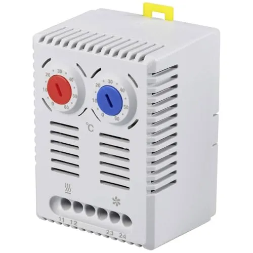 TRU COMPONENTS Schaltschrankheizungs-Thermostat TC-NT71-F01 NCNO 1 Öffner, 1 Schließer (L x B x H) 72 x 52 x 50 mm 1 St