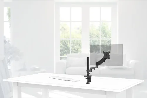 Hama 00118496 Monitorhalterung - Wandhalterung für Monitore von 13 bis 35 Zoll, höhenverstellbar und schwenk- sowie neigbar für optimalen Blickwinkel.