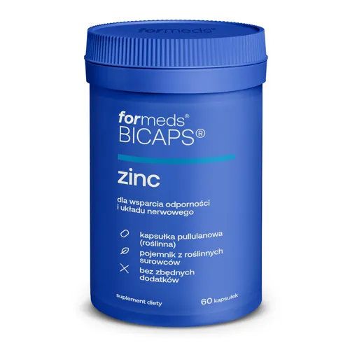 ForMeds Bicaps Zink 25 mg 60 vegane Kapseln