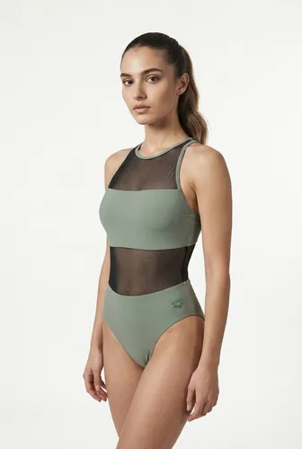 Arena - Damen Badeanzug mit Netzpaneelen Vent Back - Größe 42, Türkis - Bequemer Badeanzug in Türkis, Größe 42. Mit dehnbarem Material für optimalen Tragekomfort beim Schwimmen. Entdecken Sie weitere tolle Angebote von Arena in unserem Online-Shop!