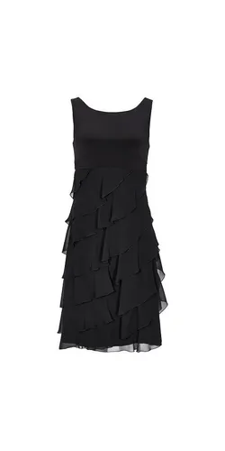SWING Minikleid Cocktailkleid - Slim Fit, black - Elegantes Slim Fit Minikleid in Schwarz, perfekt für Cocktailpartys oder besondere Anlässe, aus 100 % Polyester für optimalen Tragekomfort.