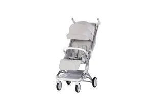 Chipolino Kinderwagen Buggy Pocket klappbar Korb Frontbügel Sonnendach bis 22 kg grau