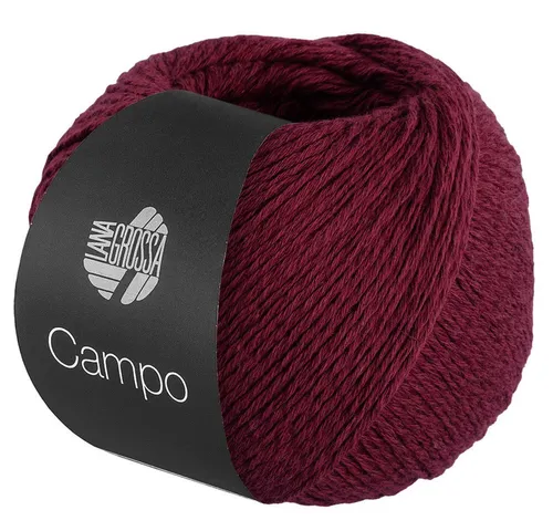 Produktbild LANA GROSSA CAMPO Häkelwolle, 165 m (feines, mehrfach verzwirntes Baumwoll-Mischgarn mit Struktur), 50 g