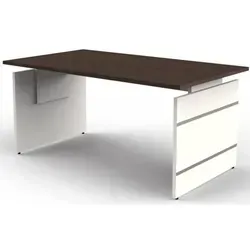 Schreibtisch StageOne Form 4 BxT 160x80cm wenge von Kerkmann