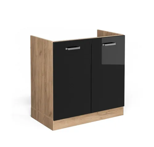 Küchenschränke Schwarz von Vicco