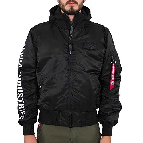 Alpha Industries Bomberjacke schwarz L von Alpha Industries