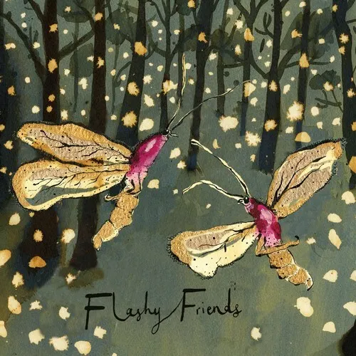 Servietten Flashy Friends Funkelnde Insektenwelt Glühwürmchen Tiere 33x33cm 20