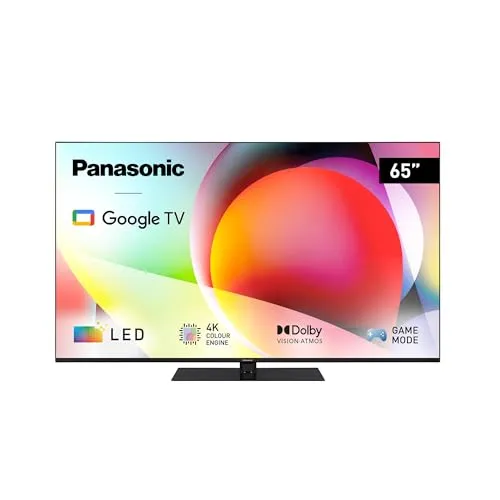 Panasonic TN-65W70AEZ - 65 Zoll 4K Ultra HD Smart-TV, beeindruckende Bildqualität und Dolby Atmos Sound für ein fesselndes Fernseherlebnis