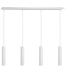 LEDKIA LIGHTING Pendelleuchte Aritz 4 Strahler Weiß in grau von LEDKIA