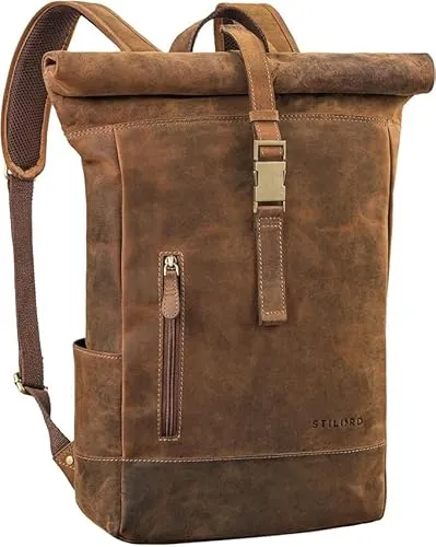 STILORD 'Harriet' Vintage Rolltop Rucksack von STILORD