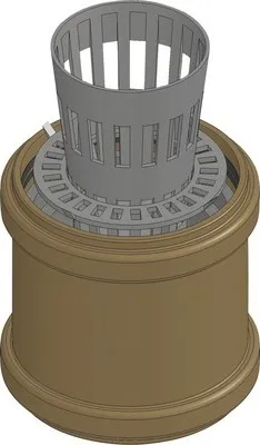 Hauraton Recyfix PRO Geruchsverschluss-Set senkrecht für Auslauf DN/OD 110 mm