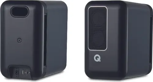 Q Acoustics Q Active 200 wireless Lautsprecher Set Googlechrome Version  (schwarz)