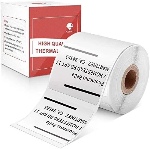 Phomemo M110 Selbstklebende Etiketten für M110/M220/M108, 50x30mm, 230 PCS