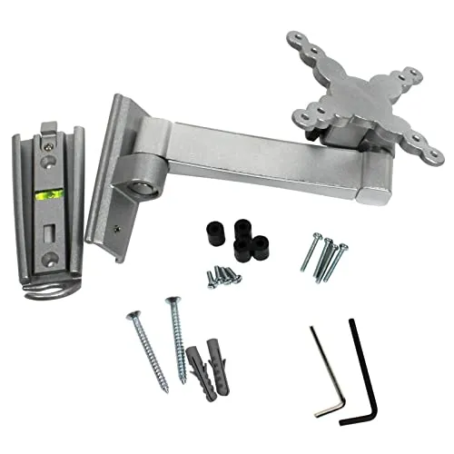 Monitorhalterung MS2720 für Monitorgröße 13-27 Zoll, Wandhalterung für Monitor, Bildschirm Halterung, schwenkbar