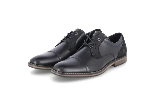 Bullboxer Halbschuhe Schnürschuh schwarz 42 EU - Stylische Halbschuhe in Größe 42, Schwarz. Aus robustem Synthetik mit bequemem Innenmaterial. Ideal für den Alltag – kombinierbar und vielseitig einsetzbar.