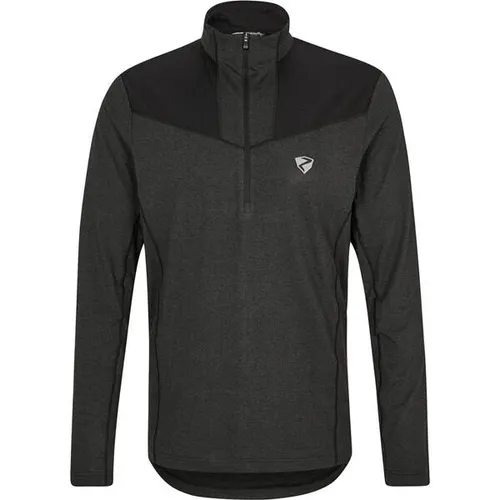 ZIENER Herren Rolli JONGA man - Funktioneller Midlayer - Rollis mit aufgeraute Stoffinnenseite und halbem Reißverschluss, ideal für Klimaregulierung und Bewegungsfreiheit, aus recyceltem Material für umweltbewusste Sportler.