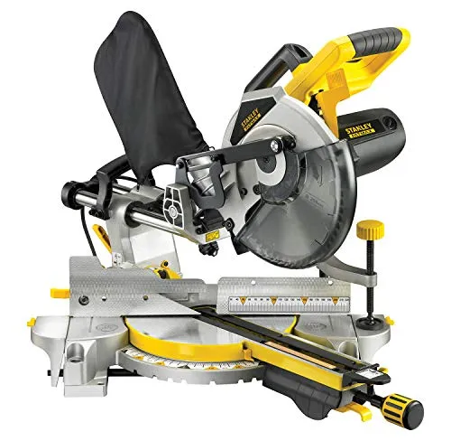 Stanley 2000W 255MM Slide Mitre Saw (FME720) - Sägen - Hochleistungs-Paneelsäge mit 2000W für präzise Schnitte in Holz und andere Materialien, ideal für Heimwerker und Profis.
