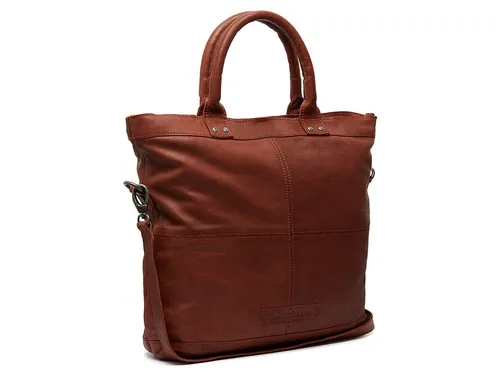 The Chesterfield Brand Ontario Handtasche Leder 37 cm - Handtasche aus 100% Rindsleder, mit geräumigem Hauptfach und praktischem abnehmbarem Schulterriemen für stilvolle Aufbewahrung Ihrer Wertsachen.