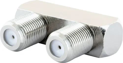 Schwaiger F Kabelverbinder KVB8360 531, U-Form - Hochwertiger F Kabelverbinder in U-Form, ideal für die Verbindung von F-Buchsen. Robuste Verarbeitung für eine zuverlässige Signalübertragung.
