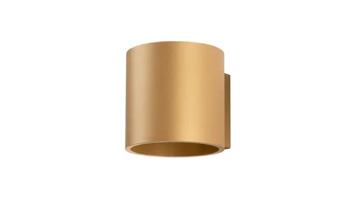 Kinkiet ORBIS 1 złoty - Elegante Wandlampe in Gold, ideal für stilvolle Akzentbeleuchtung in jedem Raum.