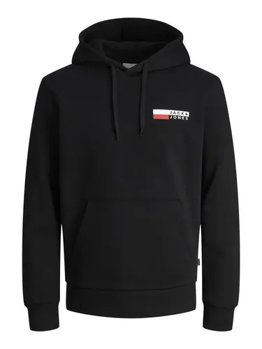 Jack & Jones Hoodie CORP - Bequemer Kapuzenpullover - Hoodies für Männer, normal geschnitten und aus einem angenehmen Baumwoll-Polyester-Mix, ideal für Freizeit und entspannte Tage.