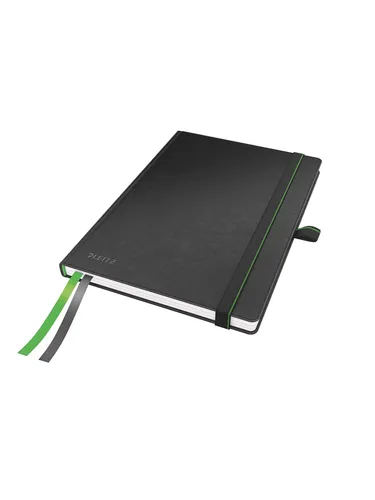 Leitz Complete Notizbuch A5 liniert mit festem Einband Schwarz