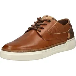 Bullboxer Herren Halbschuhe Braun Leder, Handcrafted & Komfortabel - Halbschuhe aus hochwertigem Leder mit rutschhemmender Cupsohle für guten Grip. Ideal für entspannte Looks oder stilvolle Freizeitmode.