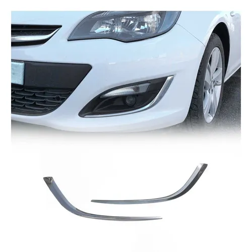 OMAC Nebelscheinwerfer Rahmen für OPEL, BMW, VAUXHALL - Autoteile mit selbstklebendem Edelstahl-Rahmen, ideal für eine einfache Montage und stylisches Design.