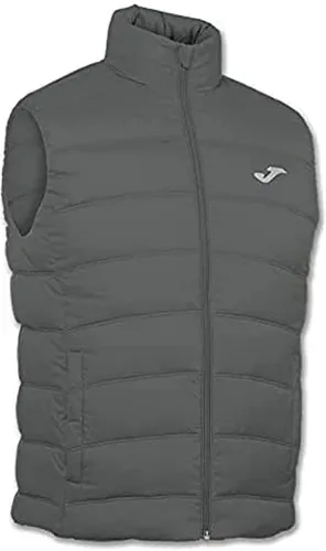 Joma Kinder Steppweste, Urban Gilet, Warmeweste Grau/Anthrazit 5-6 Jahre 116cm