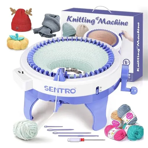SENTRO 48-Nadel-Strickmaschine – Vielseitige Rundstrickmaschine für kreative Projekte