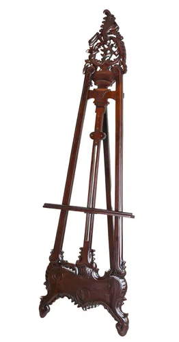 Standstaffelei Atelierstaffelei Antik Holzstaffelei Gemälde Staffelei Holz 174cm