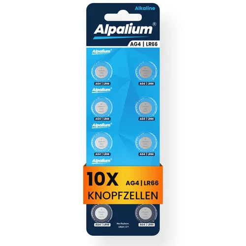 Produktbild Alpalium AG4 LR66 Knopfzelle 10er Blister