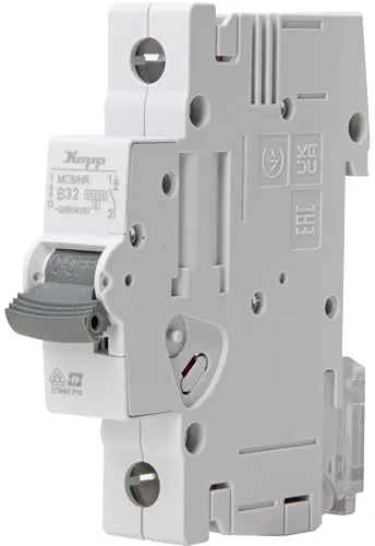 Kopp Leitungsschutzschalter (MCB), 1-polig, B-Characteristik, 32A