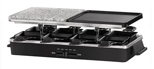 Russell Hobbs Multi Raclette 3 in 1 Schwarz