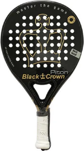 Black Crown Piton Padelschläger Schwarz Herren Schwarz One Size