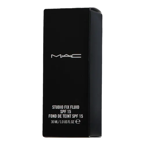 MAC Studio Fix Fluid SPF 15 NC55 (30 ml) - Make-up für Damen mit SPF 15, bietet langanhaltende Deckkraft und ein mattes Finish für einen perfekten Teint.