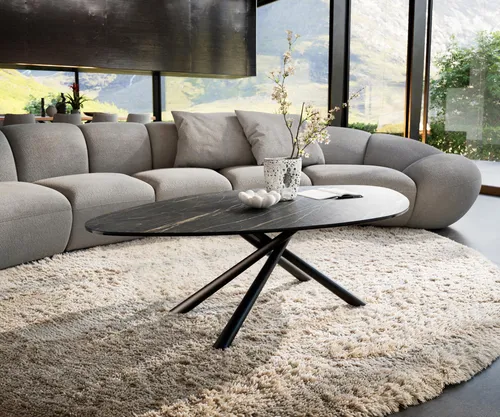 DELIFE Couchtisch Edge Organisch 140x76 cm von Delife