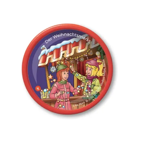 Kekz Audiochip für Kekzhörer, Bibi und Tina - Kekz 4: Der Weihnachtsmarkt, Hörspiel für Kinder ab 3 Jahren, Spielzeit ca. 42 min, 1075064KEK