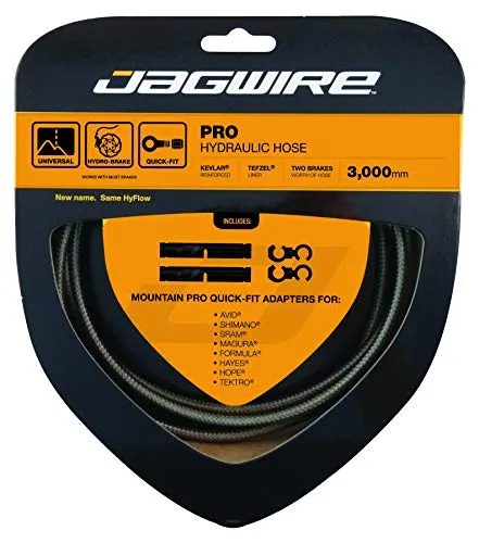 Jagwire Bremsleitungsset Bremsleitungsset Hyflow 3000mm, carbon silber, 18008391, TU EU