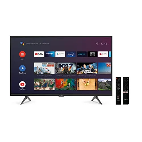 STRONG SRT32HC5433 - 32 Zoll Android HD LED Smart Fernseher, Triple Tuner für vielseitigen Empfang und Zugriff auf Netflix, Prime Video, YouTube