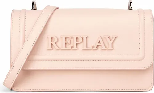 REPLAY Umhängetasche Crossbody Bag Peach Whip - Stilvolle Umhängetasche in Peach Whip (beige) mit verstellbarem Schulterriemen und praktischem Magnetverschluss. Ideal für den Alltag mit geräumigem Hauptfach und elegantem Design.