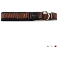 Wolters Hunde-Halsband Professional Comfort Halsband braun|schwarz Gr.4 | 3 cm x 40 cm - 45 cm