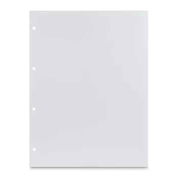 Hama Fotokarton, 23,3 x 31 cm, gelocht, 25 Blatt, Weiß