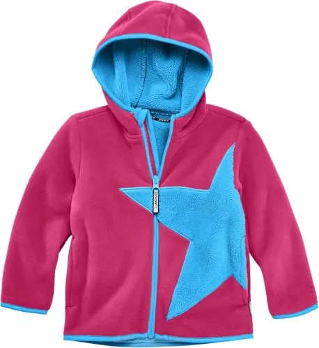 JAKO-O Kuschel Fleecejacke Kinder Traube Stern, 104/110