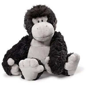NICI Kuscheltier Selection 48392, Gorilla, ab 0 Jahre, 25 cm