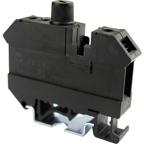 Degson PC10-DR-01P-13-00AH-1 Sicherungsklemme 12.0 mm Schrauben Schwarz 1 St.