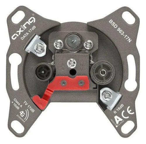 Axing BSD 963-17N Multimediadose 17dB BSD96317N in grau von AXING