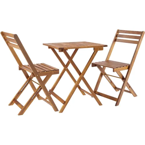 Bistro-Set Sóller – Faltbares Gartenmöbelset